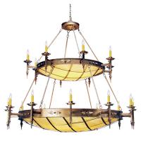  120180 - 72" Wide Valencia Two Tier Chandelier