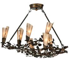  131817 - 34" Long Vinca Vine 7 Light Chandelier