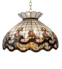  134790 - 20" Wide Roseborder Pendant