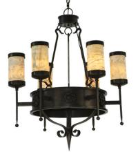  135392 - 30" Wide Lorenzo 6 Light Chandelier