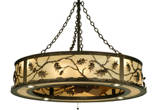  136747 - 44.5"W Oak Leaf & Acorn Chandel-Air