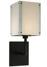  137130 - 8"W Kesara White Alabaster Wall Sconce