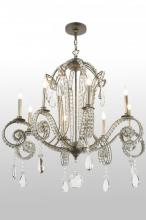  137323 - 40"W Lucerne 8 LT Chandelier