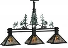  138248 - 45"L Winter Pine 3 LT Island Pendant