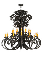  141577 - 50"W Serratina 24 LT Chandelier