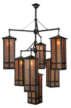  142003 - 47"W Church Street 7 LT Chandelier