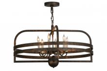  145225 - 32"W Aldari 6 LT Chandelier