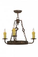  145594 - 24" Wide Elvita 3 Light Chandelier