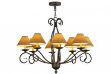  145951 - 40"W Sienna 8 LT Chandelier