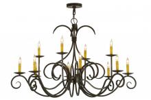  146968 - 48"W Cypress 12 LT Chandelier