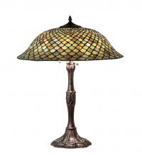  147470 - 26" High Tiffany Fishscale Table Lamp