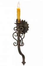  147595 - 6.5"W Sunburst Wall Sconce