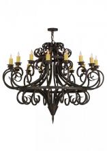  151204 - 60"W Symen 16 LT Chandelier