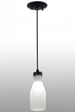  151225 - 5"W Milk Bottle LED Mini Pendant