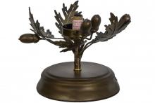  152370 - 7"H Oak Leaf & Acorn Table Base