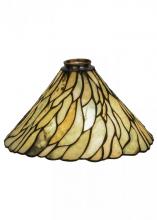  152599 - 12"W Willow Jadestone Shade