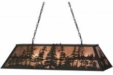  153038 - 48"L Tall Pines Oblong Pendant