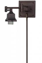  153784 - 5-12.5"W Mahogany Bronze 1 LT Adjustable Wall Sconce Hardware