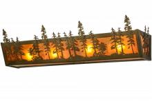  153968 - 30"W Tall Pines Vanity Light