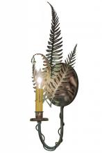 Meyda Blue 154430 - 8"W Fern Wall Sconce