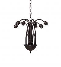  15513 - 16" Wide Lily 7 Light Chandelier Hardware