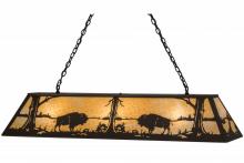  155766 - 60" Long Buffalo at Lake Oblong Pendant