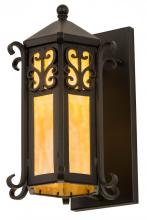 Meyda Blue 159254 - 9"W Caprice Lantern Wall Sconce