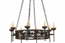  160337 - 42"W Majella 8 LT Chandelier