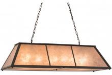  160613 - 48"L Tri-Panel Oblong Pendant