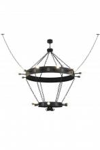  160840 - 65"W Korset 18 LT Two Tier Chandelier