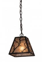 Meyda Blue 166549 - 8"Sq Branches Pendant