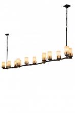  167465 - 118" Long Cero 14 Light Oblong Chandelier