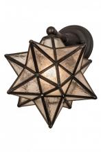 Meyda Blue 180419 - 10"W Moravian Star Wall Sconce