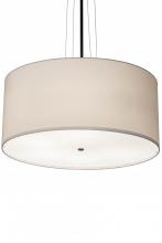  180894 - 36" Wide Cilindro White Textrene Pendant