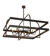  189468 - 84" Square Aldari 16 Light Chandelier