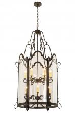  190487 - 33"W Dubrek 12 LT Foyer Lantern