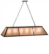  192028 - 70"L Tri-Panel Oblong Pendant