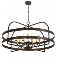  192811 - 48" Wide Aldari 12 Light Chandelier