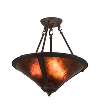 Meyda Blue 194681 - 17" Wide Sutter Inverted Pendant