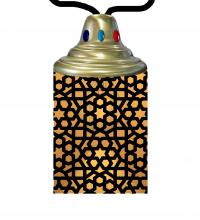  210705 - 5" Wide Tortola Lantern