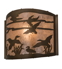  211787 - 12" Wide Ducks in Flight Wall Sconce