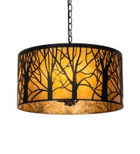 Meyda Blue 218539 - 20" Wide Winter Maple Pendant