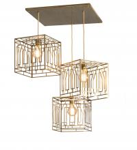  227013 - 32" Wide Pablo 3 Light Cascading Pendant