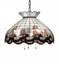  232769 - 20" Wide Roseborder Pendant