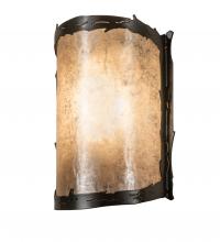  237167 - 6" Wide Leaf Edge Wall Sconce