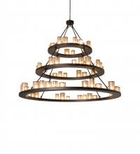  238892 - 72" Wide Loxley Shelburne 3 Tier Chandelier