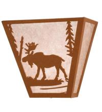  23946 - 13" Wide Moose Creek Wall Sconce