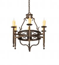  243686 - 24" Wide Jasmine 6 Light Chandelier