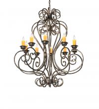  243808 - 42" Wide Fernando 10 Light Chandelier