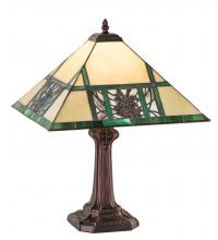  244267 - 19" High Pinecone Ridge Table Lamp